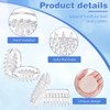 Carpet Protector Spiked Caster Cups Plastic Caster Cups Round and