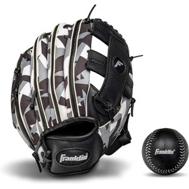 Franklin Sports RTP Youth Teedom Glove + Ball Set - 9.5" Niños + Niña Te-Smitt