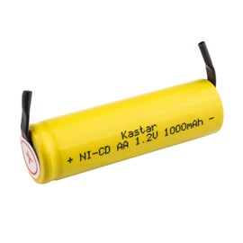 Kastar Rechargeable Shaver Battery Pack AA 1.2V 1000mAh Fits Braun, Norelco, Remington Shaver Models and Others (deatil Compatible Models Please Search The Below Description)