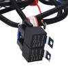 H4 Negative Headlight Relay Conversion Harness High Stability for H6054