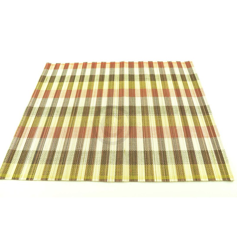 Handmade Bamboo Placemats, Pack Of 4 Bamboo Wood Table Mats,