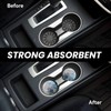Absorbent Car Coasters 2 Pack for Cup Holders, 2.56" Ceramic