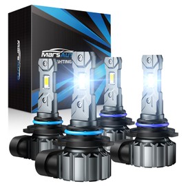 Marsauto 9005 9006 Fog Light HB3 HB4 Bulb Super Bright Cool White