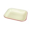 Genware 61031 Falcon Housewares Enamel Bake Pan, 31cm x 25cm
