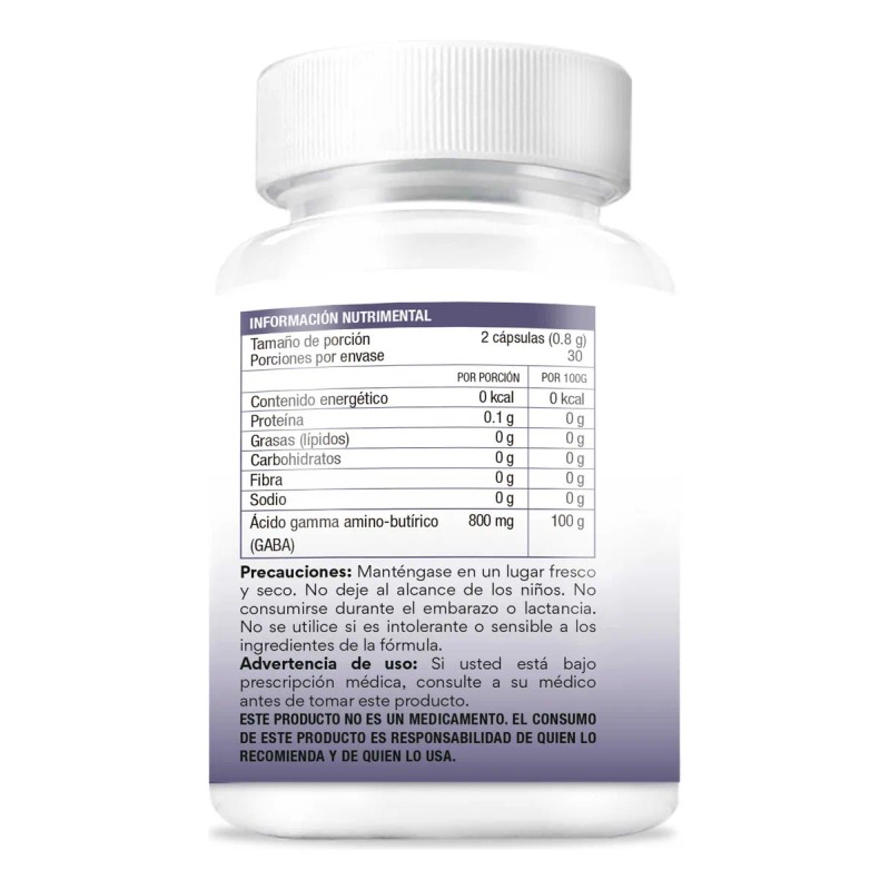 BIO B | GABA 800mg por porción | Dormir y