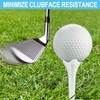 Weslymoo 1 1/2 Inch Plastic Golf Tees, Short Tees 120