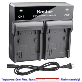 Kastar BP-511 Battery or Dual Rapid Charger for Canon EOS 5D 10D 20D 20Da 300D 30D 40D - 3 Batteries