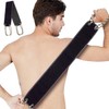 URAQT Exfoliating Back Scrubber for Shower, Back Washer with Handles,