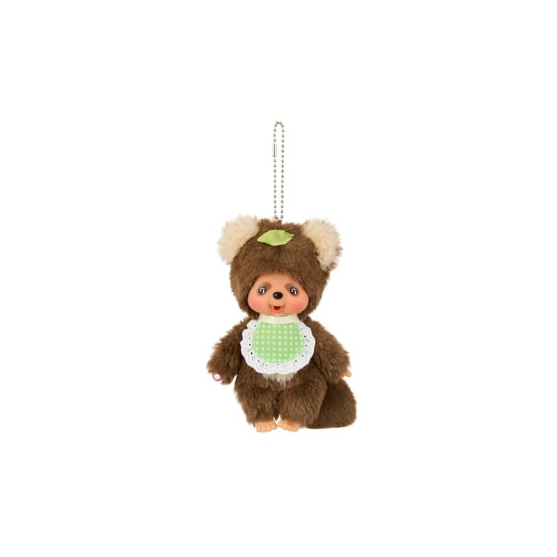 Sekiguchi Monchhichi Mascot Keychain Tanutanu Monchichi