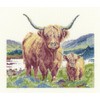 Heritage Crafts Highland Harmony - 14ct Aida Cross Stitch Kit