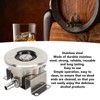 Beer Keg Cleaning Adapter Stainless Steel Leakproof Strong Cleaning Effect