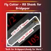 Bluefox 2.5 Fly Cutter R8 Shank for Bridgeport Milling Machine