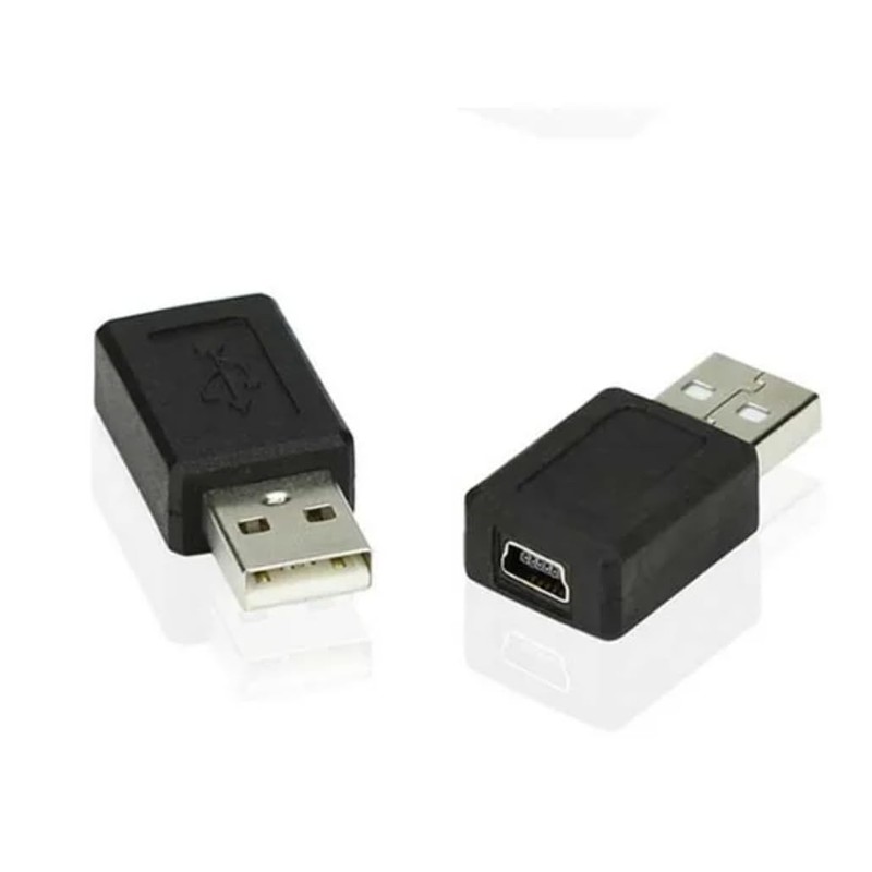 Harrista Mini USB b 5 Pins Female Jack To USB