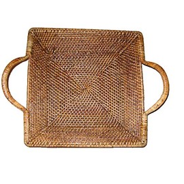 Pampered Chef Woven Large Square Server