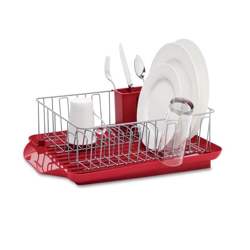 Farberware Classic Large Rust Resistant Full Dishrack with Removable 3