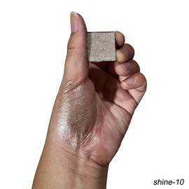 Professional super shine multi-chrome eyeshadow,Handmade and long-lasting chameleon holographic eyeshadow,100% Vegan and Cruelty Free special colors,26mm Smooth and Highly Pigmented shade (shine-10)