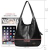 I IHAYNER Soft Vegan Leather Bags Large Capacity Handbag Multiple