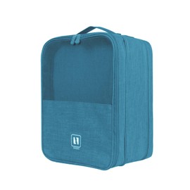 Shoe Bag for Travel, Portable Shoe Bag, Travel Shoe Bag, 2 Layer Shoe Bag for Travel, Waterproof Travel Bag, Travel Trolley Bag, blue, Unisex