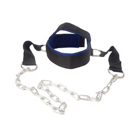 tieedhfu Adjustable HeadsNeck Harness For Effective Neck Exercises Adjustable HeadsHarnesses Nylon Sports Neck Training Exerciser, black blue