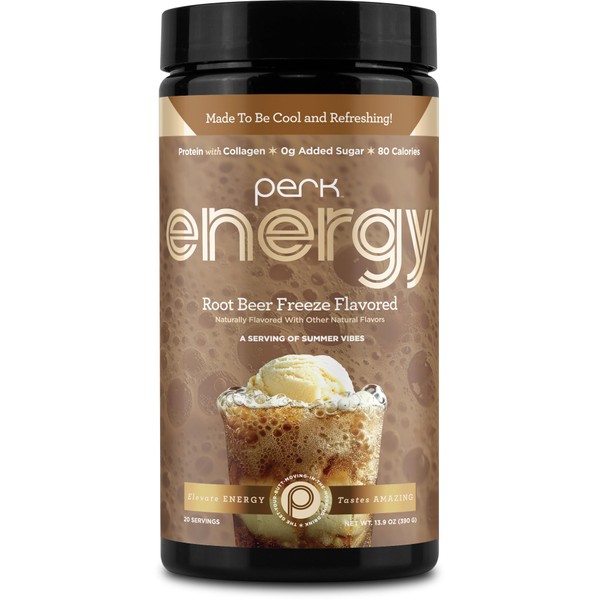 Perk Energy Original Root Beer Freeze Flavored (20 Servings) -