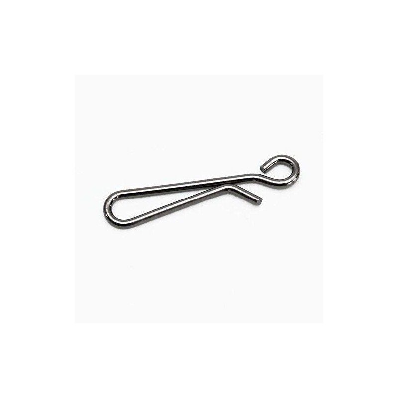 Z&S - 100 clips giratorios de acero inoxidable para colgar