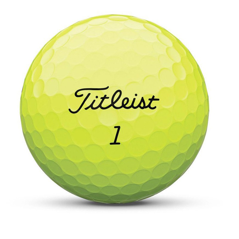 TITLEIST AVX Golf Ball, Men, Yellow, One Size