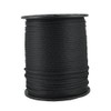 3/16 inch Black Dacron Polyester Rope - 500 Foot Spool