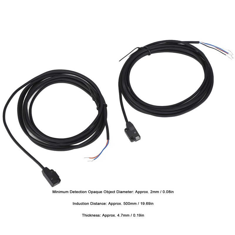 10 Set Photoelectric Sensor Through Beam Infrared Detection Switch DC1030V