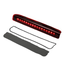 VekAuto LED Third Brake Light Compatible for Renault Megane MK III 2008-2016, Waterproof Plastic Red Housing 3rd High Mounted Stop Lamp Rear Center High Level Brake Light