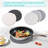 Billbotk Trivets for Hot Dishes, 6 Pieces Pot Holders for