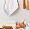 Soft touch Bamboo Yan kitchen hand towel 7-piece towel ring