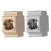 Tofficu 2PCS Adapter Pipe Fitting Connector for Durable Design for