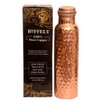 Copper Water Bottle 34OZ - 100% Handcrafted Solid Pure Hammered