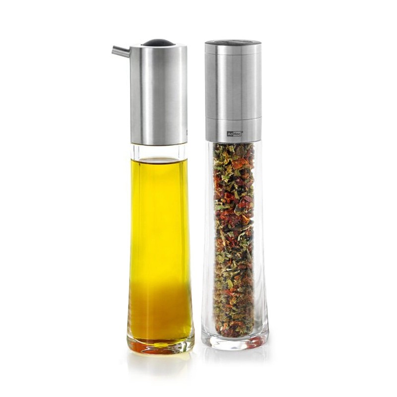 AdHoc Gift Set Oil Dispenser and Herb Cutter Aroma (Light
