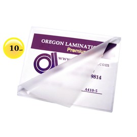 Oregon Lamination Heat Activated Laminating Pouches 10 Mil Clear 8-3/4” x 12-1/4” [pk of 250] 222mm x 311mm x 250 microns for A4 Size Sheets