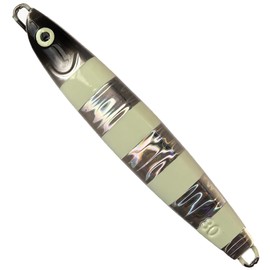 Metal Jig Set, High Cost Performance, Set of 3, Bakutsuri, 2.8 oz (80 g), 4.2 oz (120 g), 5.3 oz (150 g), No Hook, Distance, Iron Plate Lure, Sea Bass, Flicker, Sawala, Blue, Fishing, Boat, Jigging