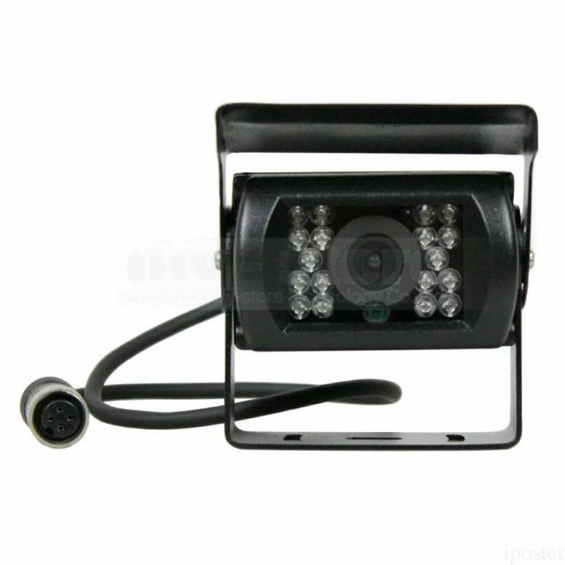 iPoster Rear View Backup Reversing Camera 4PIN CCD 12V-24V For