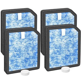 Can-Meageren AP1501 HEPA Replacement Filter, Compatible with Aircillin AP1501 Air Purifier, H13 3-in-1 HEPA Filter High-Efficiency Carbon Filter Filtration (4 Pack)