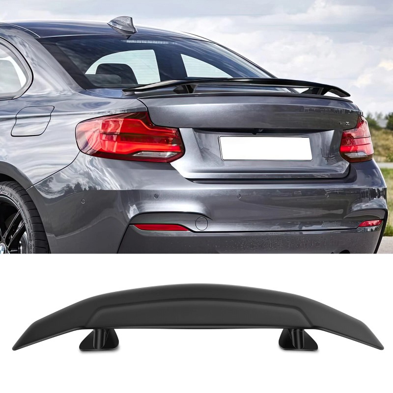 DREAMIZER 47" Matte Black ABS Rear Trunk Spoiler Wing Lip