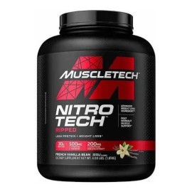 Proteina Muscletech Nitrotech Ripped 4 Libras (1.81kg) Sabor Vainilla