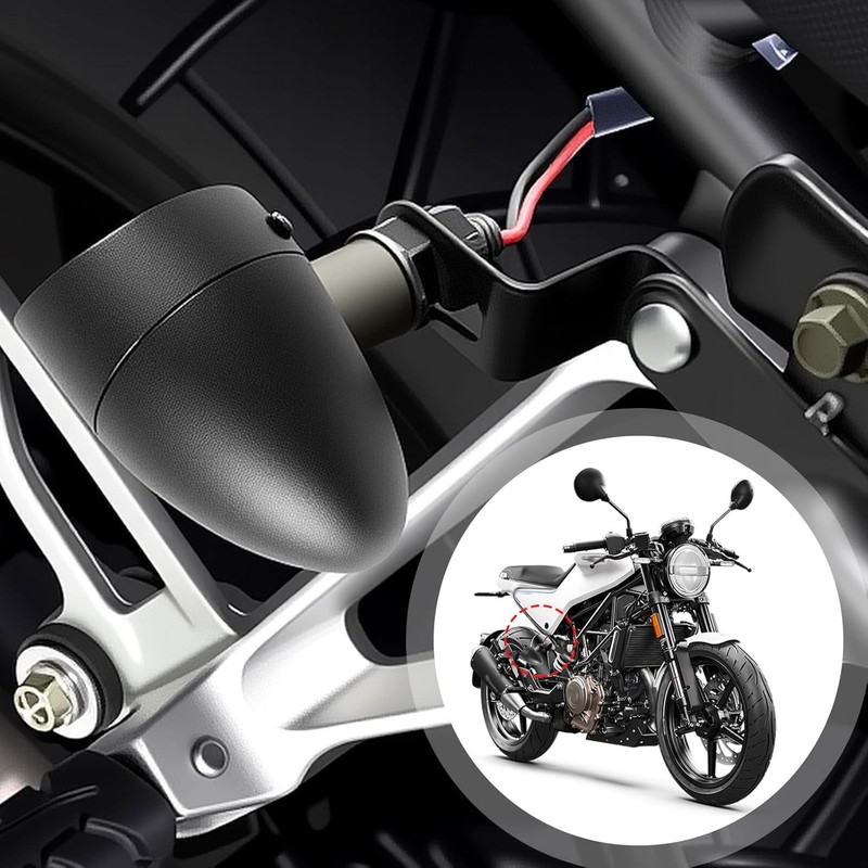 XuJJunB 2Pcs Stainless Steel Stay Motorcycle Auxiliary Light Bracket Angle