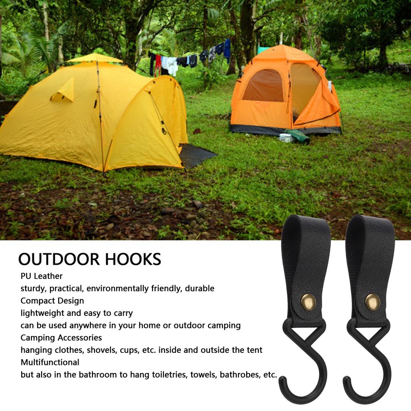 15Pcs Leather S Hooks High Strength Multifunctional Portable S Hangers
