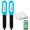 Luminea Home Control Temperature Sensors: 2 x Plant Soil Moisture