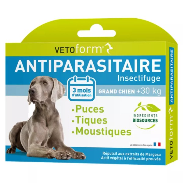 Vetoform Insect Repellent Pipettes Large Dog 6 Pipettes, Big dog