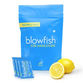 Blowfish for Hangovers - Fast Hangover Relief | FDA-Recognized Formulation - Guaranteed to Relieve Hangover Symptoms in 15 Minutes | Perfect for Weddings and Vacation Essentials | 20 Tablets