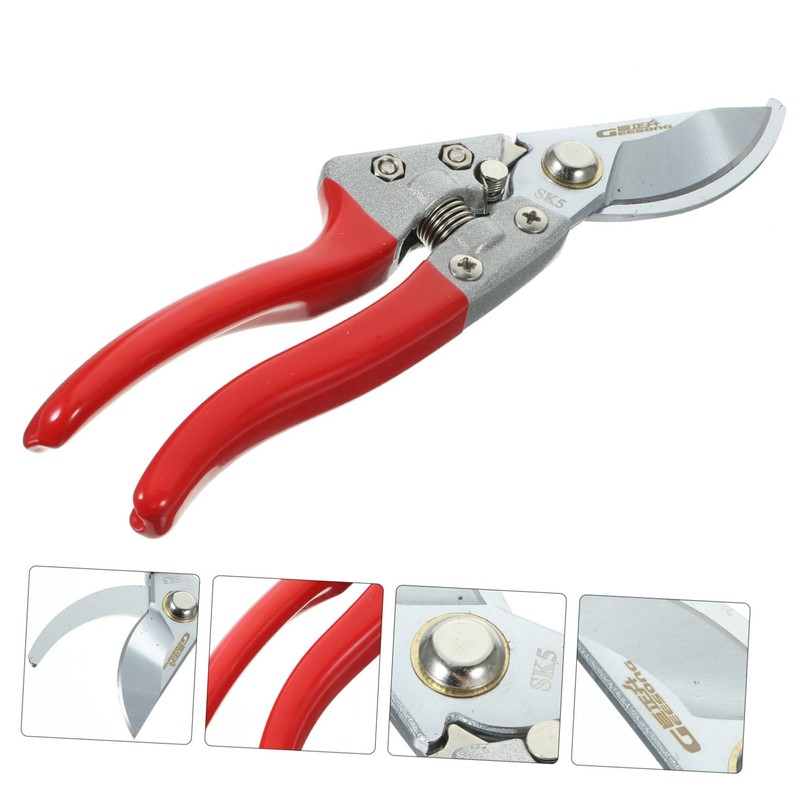 Kisangel Steel Fruit Flower Leaf Trimmer Multi-functional Pruning Scissors for