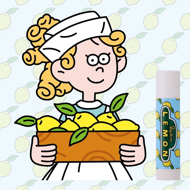 MENTHOLATUM Lip Ice Lip Balm 3.5g #Lemon - MENTHOLATUM Lip