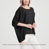 Women's Bohemian Style Summer Beach Lagenlook Top Kimono Loose Waterfall