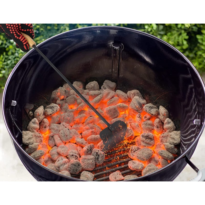 Onlyfire BBQ Charcoal Rake Charcoal Ash Tool, BBQ Cleaner Poker