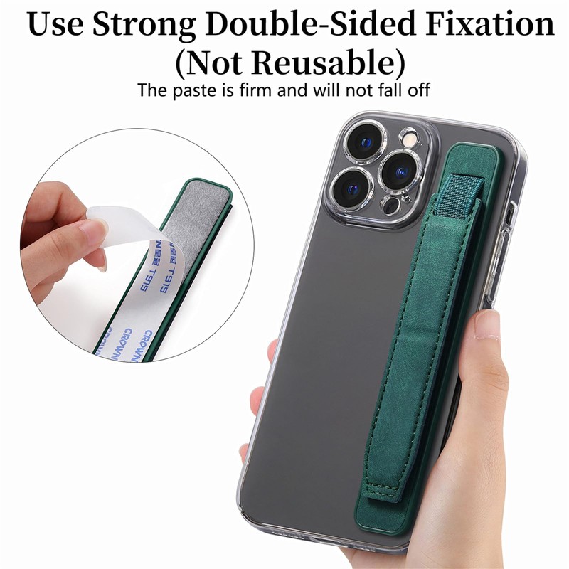 Ephoou Phone Strap Grip, Wrist Band Telescopic Phone Finger Strap